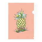 One Day Surf. by Takahiro.Kのpineapple クリアファイル