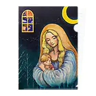 keikororin777のmadonna&child クリアファイル