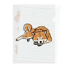 篠山。の秋田犬 Clear File Folder