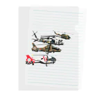 3DCGからのぉ～の4heli2 Clear File Folder