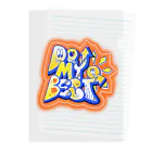 チャミ助のDO MY BEST Clear File Folder