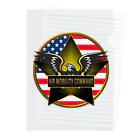 Ａ’ｚｗｏｒｋＳのアメリカンイーグル-AMC-THE STARS AND STRIPES Clear File Folder