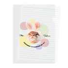 カワウソつぶみshopのカワウソ つぶみ Clear File Folder