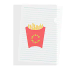 チンアナゴの群れのポテトアナゴ Clear File Folder