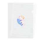 ちょこっぷのお魚大好きねこまるくん Clear File Folder