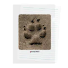 paweyetailの犬の足跡 Clear File Folder