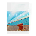 No.3japanの【勝手にご当地シリーズ】　Choshi　 Clear File Folder