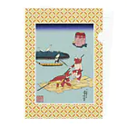 Rigelの金魚づくし いかだのり Clear File Folder