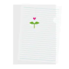 hiori-coco.shopの花芽 Clear File Folder