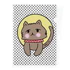 ハナイロの猫描水玉 Clear File Folder