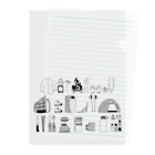 まつのき商店のキャンプの道具A Clear File Folder
