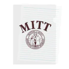 コノデザインのMITT カレッジロゴ Clear File Folder