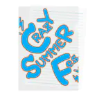 ∞ online shopのCSFロゴ ワンポイント Clear File Folder