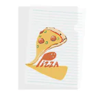 木ノ下商店のpizzaが食べたいよ Clear File Folder