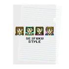 ぺんぎん24のセイフクスタイル Clear File Folder