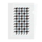 ATARI graphicのHoundstooth Clear File Folder