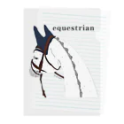 SHIROFUNE_mooooのequestrian  クリアファイル