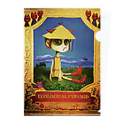 チーぼっちSHOPのecological pyramid Clear File Folder