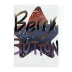 berry BUTTONのBerryBUTTONロゴ クリアファイル