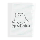 千月らじおのよるにっきのMENDAKO Clear File Folder