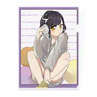 lanixのクッションpurple Clear File Folder