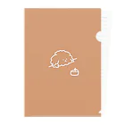 さんぽみちのわんことケーキ Clear File Folder