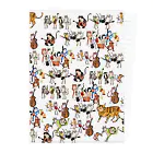 平和と書いて猫と読むの猫と読んで平和と書く Clear File Folder