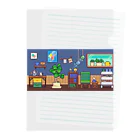 にく、ましましで。の部屋ドット絵 Clear File Folder