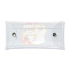 GOODS SHOP【そぞろな小窓】 SUZURI店の【寄席】《赤》 Clear Multipurpose Case