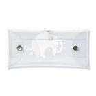 pote©o*  ハンドメイドドッグウェアのうさぎフジちゃん Clear Multipurpose Case