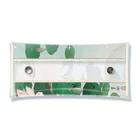 MUGEN ARTの小原古邨　睡蓮　Ohara Koson / Water Lilies Clear Multipurpose Case