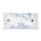 blossomの淡色青紫系女の子 Clear Multipurpose Case