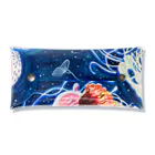 JapaneseArt Yui Shopの海月のワルツ Clear Multipurpose Case