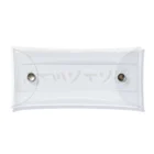 着る文字屋のバドミントン魂 Clear Multipurpose Case