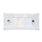 ニャーちゃんショップの眠りネコ Clear Multipurpose Case