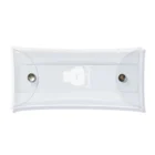 nyakamoのwhite gentlecat Clear Multipurpose Case