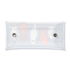 オズマジョの多幸文鳥 Clear Multipurpose Case
