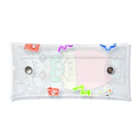 tottoのDokiっとキャット(ブルー) Clear Multipurpose Case