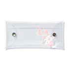 248-nijiya-のいっぱい はーと ぱんだ Clear Multipurpose Case