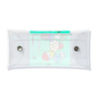 似顔絵SHOP-kki-のコロナに負けるな！ﾏﾓﾙﾝｼﾞｬｰ Clear Multipurpose Case