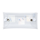 タカオエリ＊イラストレーターのmofumofu animal Clear Multipurpose Case