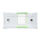 illust_designs_labのレトロな昭和の可愛い緑色テレビのイラスト 画面オン Clear Multipurpose Case