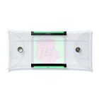 Mieko_KawasakiのCAN'T GET ENOUGH / GREEN トイレットペーパー　 Clear Multipurpose Case