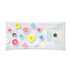 ごろごろにゃんすけのあたまお花畑ちゃん Clear Multipurpose Case