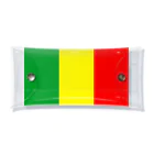 DRIPPEDのRASTAFARI LION FLAG-エチオピア帝国の国旗- Tシャツ クリアマルチケース