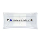 森田GMのSUKIMA UNIVERSE 背中 クリアマルチケース