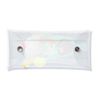 大統領のねこちゃんグッズのクリームソーダ Clear Multipurpose Case