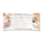 きつねうどんおいしいのHAND-takusan Clear Multipurpose Case