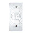 ゴッド神TVちゃんねるSHOPのかえる観賞魚店　白抜き丸ロゴ Clear Multipurpose Case