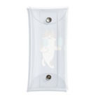 SUIMINグッズのお店のソーダアイスを意気揚々と運ぶねこ Clear Multipurpose Case